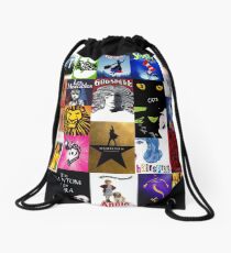 Musicals Collage III Drawstring Bag