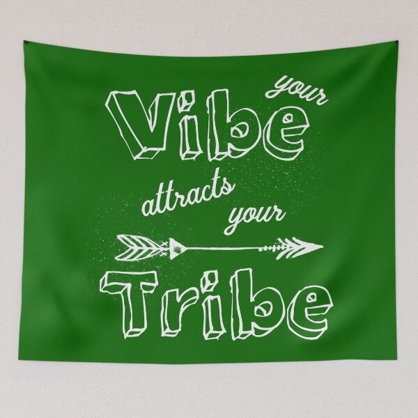 Item preview, Your Vibe Attracts Your Tribe Boho Tribal Tee designed and sold by DavidLeeDesigns.