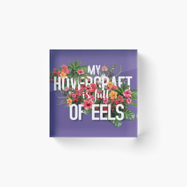 Item preview, My Hovercraft is Full of Eels designed and sold by MoonBuckets.