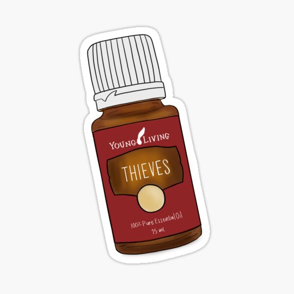 Aceites esenciales Pegatina