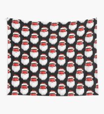 Santa aircooled Volks Beetle Wall Tapestry