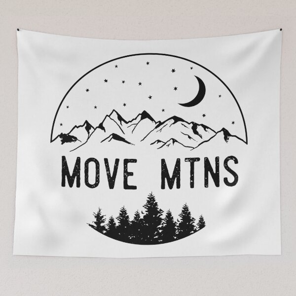 Item preview, Move Mtns Starry Black designed and sold by move-mtns.