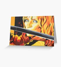 Kill Bill: The Bride Greeting Card