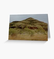 Karijini contours Greeting Card