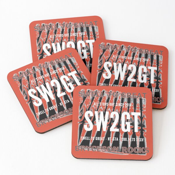 Item preview, Swell to Great (Bryceson Rocks) - Church Organ Pipes, Cool Organist Gift designed and sold by TimespunThreads.