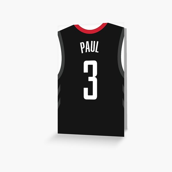 chris paul black rockets jersey