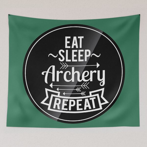 Item preview, Eat, Sleep, Archery, Repeat designed and sold by Lightfield.