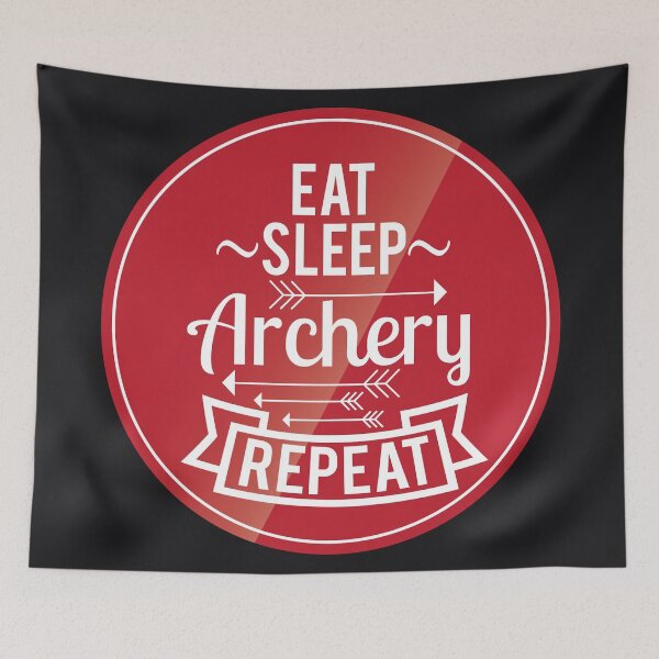 Item preview, Eat, Sleep, Archery, Repeat designed and sold by Lightfield.