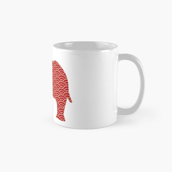 Item preview, Red Scroll Elephant designed and sold by samr0013.