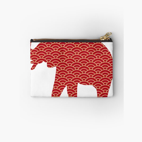 Item preview, Red Scroll Elephant designed and sold by samr0013.