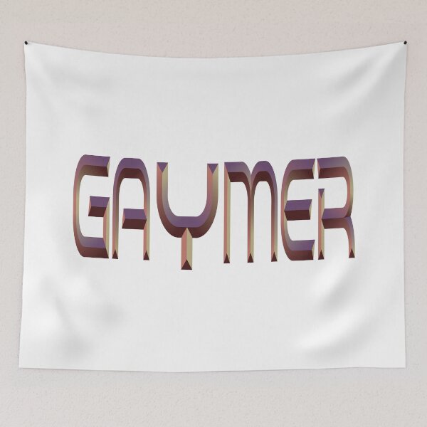 Item preview, Gaymer Words Gamer Use Gay Gamer designed and sold by ProjectX23.