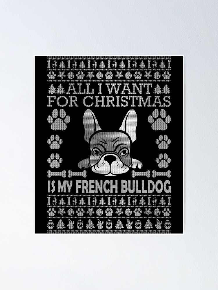 christmas sweater for french bulldog