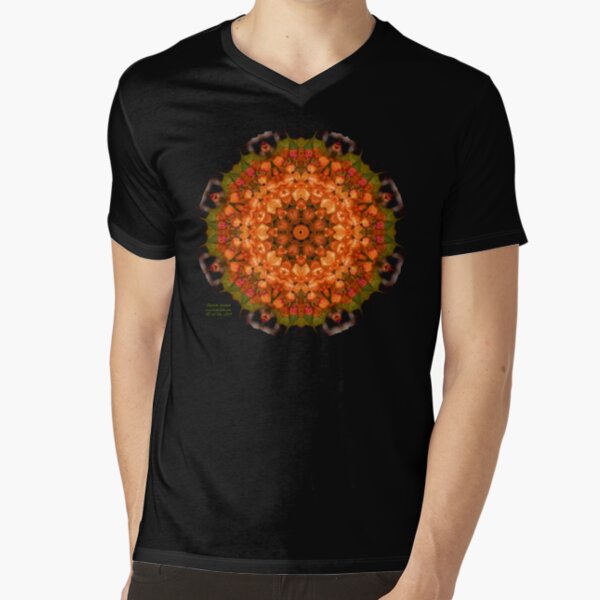 Autumn Wreath Tee V-Neck T-Shirt