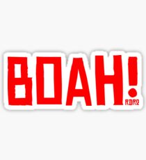 Pegatina ¡BOAH!