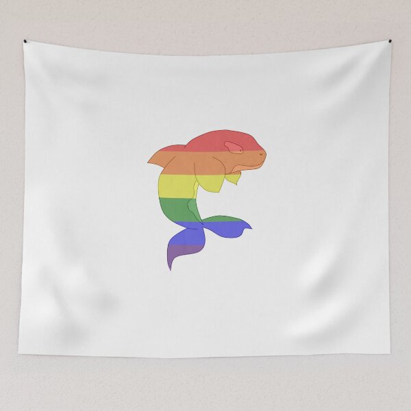 Item preview, Gay Pride Orca designed and sold by Quirkball.