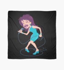 Singing Diva Female Pop Star Scarf
