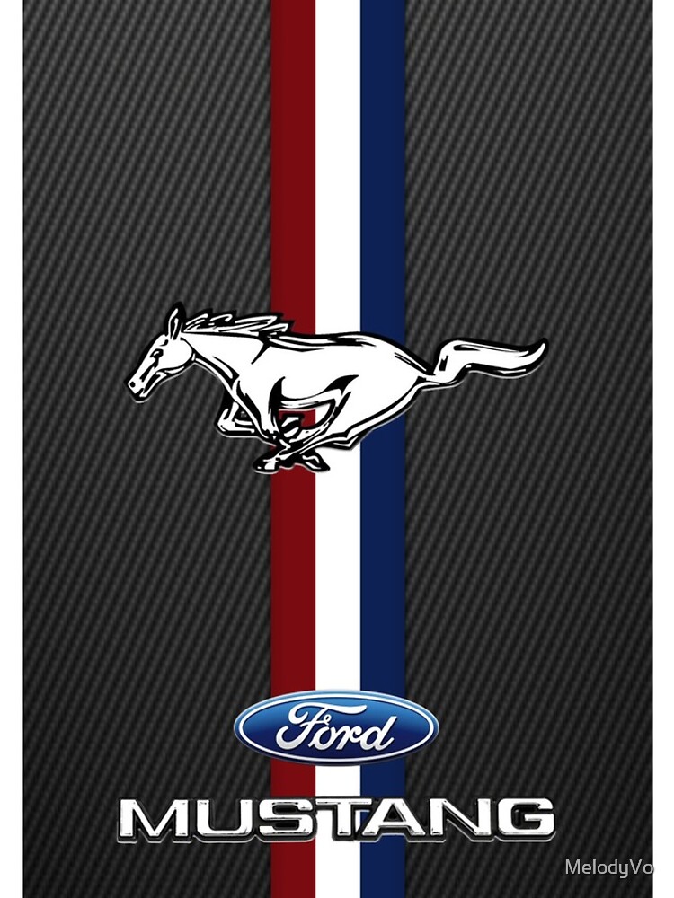 ford mustang Black carbon by MelodyVo