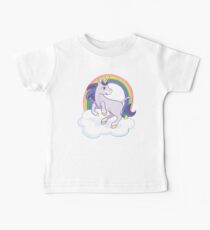 Rainbow Unicorn Baby Tee