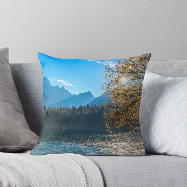 Item preview, Colorful autumn foliage at the alpine lake designed and sold by zakaz86.