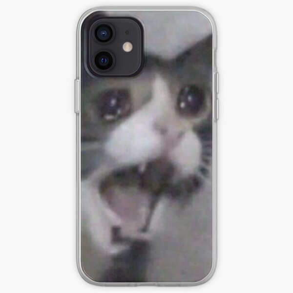 Crying Cat Meme Iphone Cases Covers Redbubble