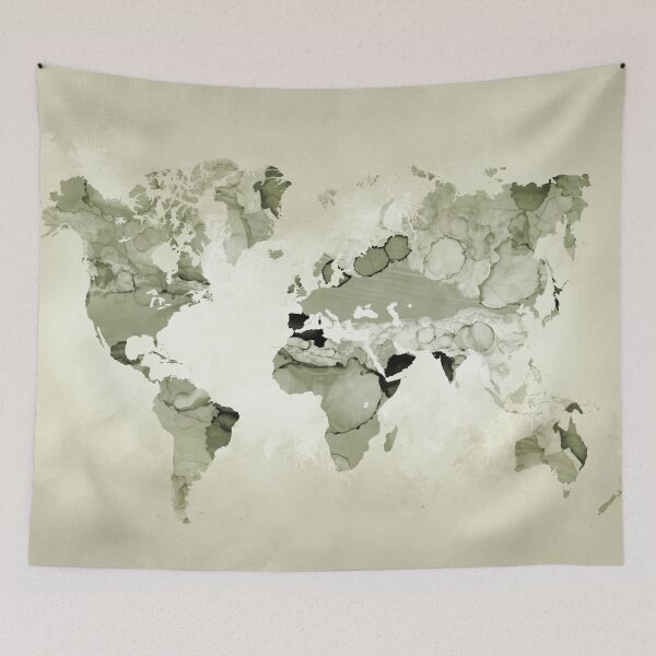 Item preview, Design 123 World Map designed and sold by artbylucie.