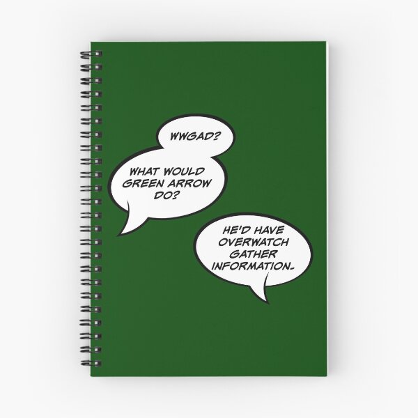 Item preview, WWGAD? (What Would Green Arrow Do?) Speech Bubbles designed and sold by FangirlFuel.