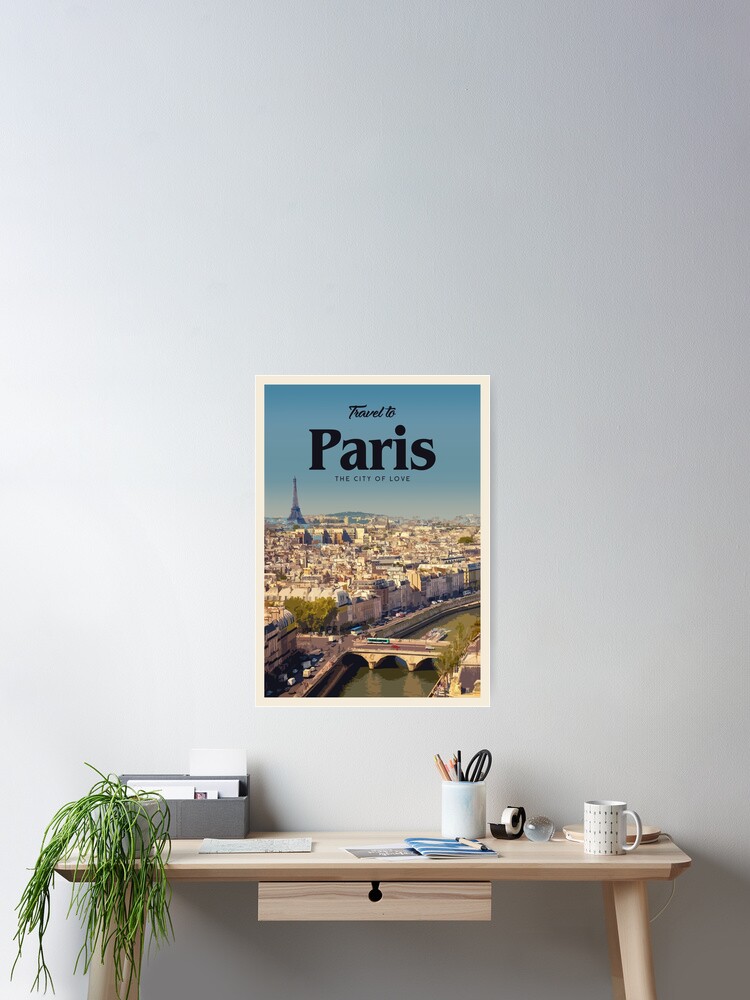 Thumbnail 2 of 3, Poster, Visit Paris designed and sold by CallumGardiner.