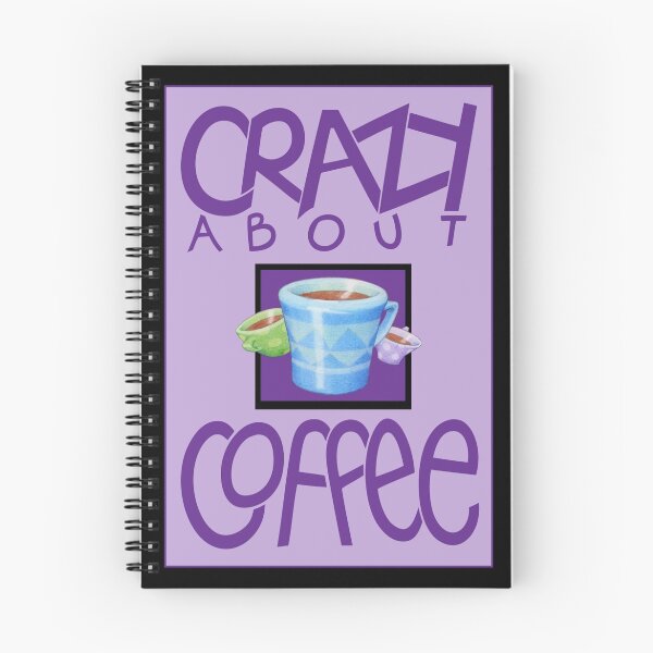 Item preview, Crazy about Coffee purple designed and sold by mrana.