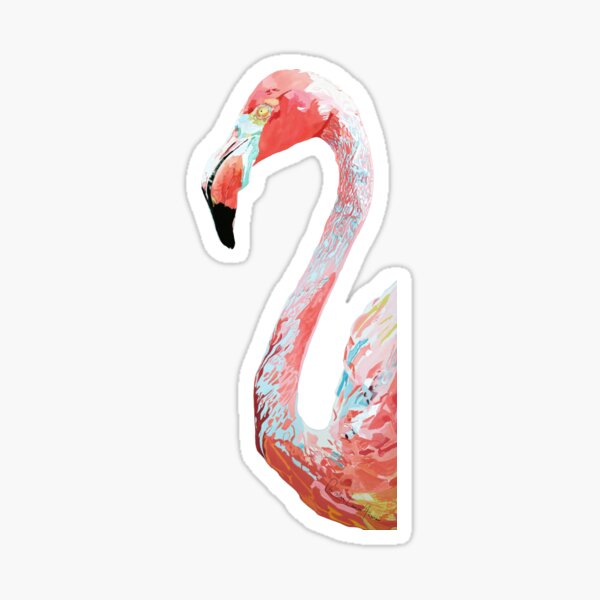 Flamingo No.1 Sticker