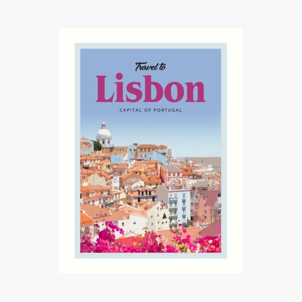 Lisbon Art Print