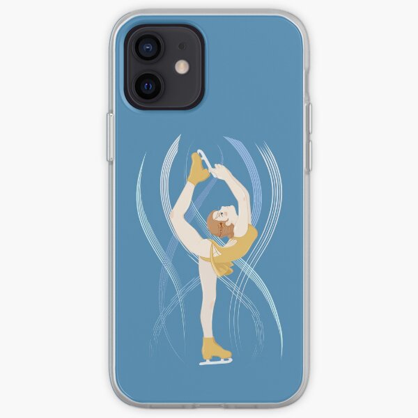Girl Figure Skater iPhone Soft Case