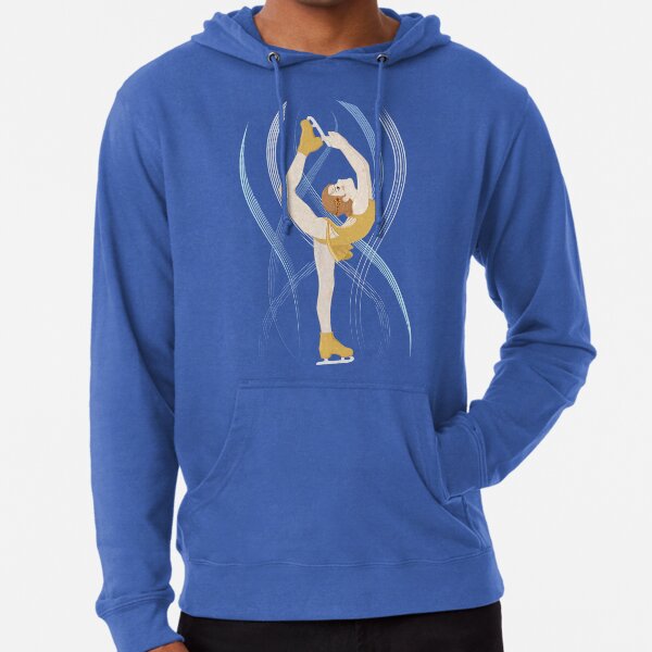 Girl Figure Skater Lightweight Hoodie