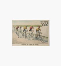 Lámina de exposición Ilustración de carrera ciclista vintage (1894)
