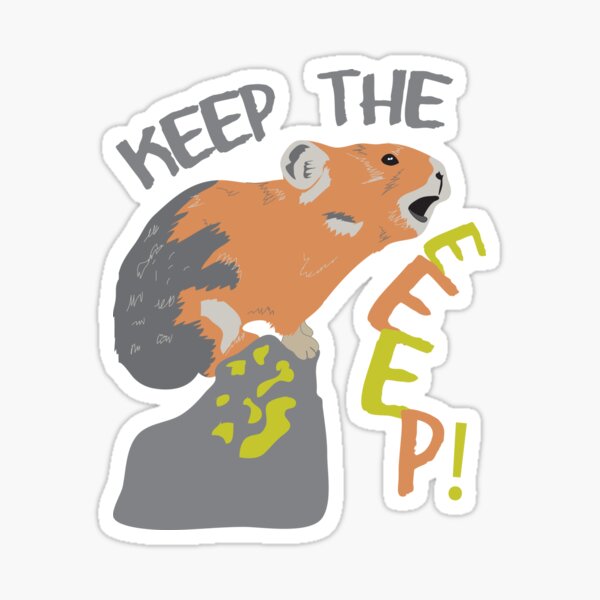 Keep the Eeep! Full Color Sticker