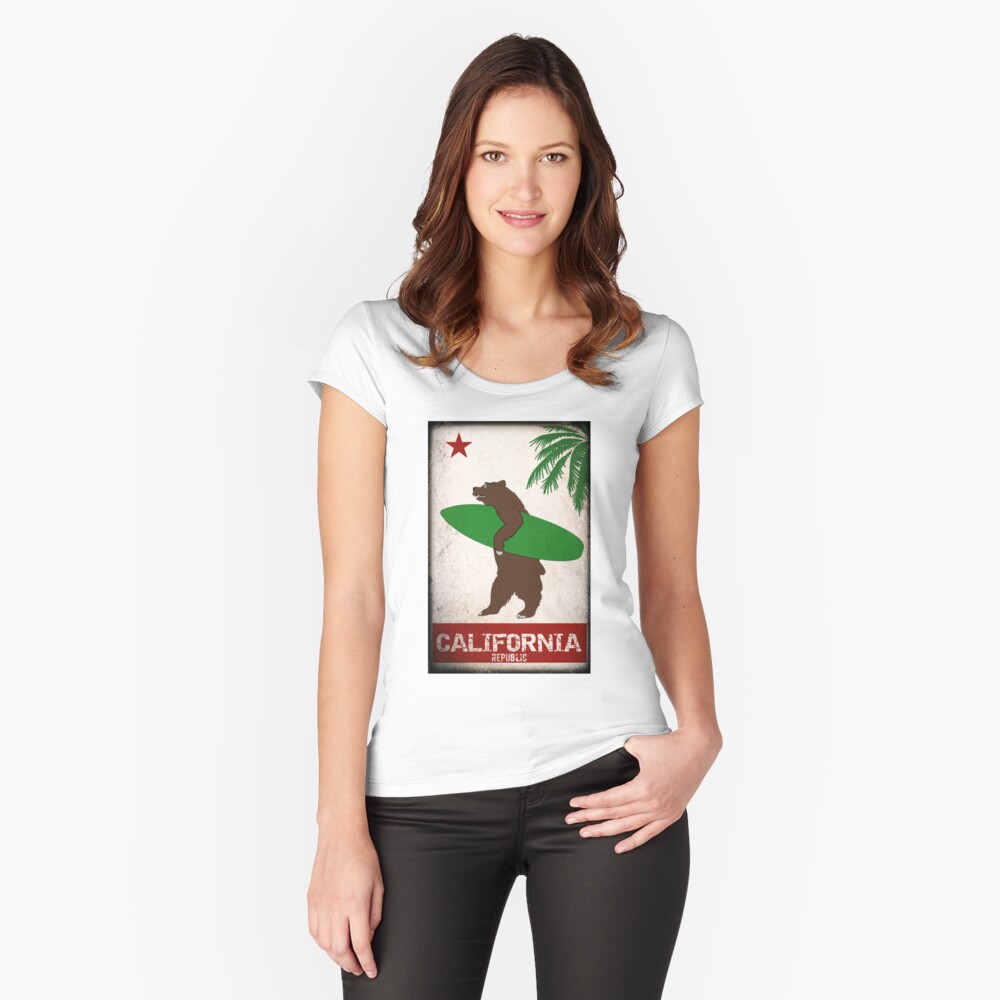 Item preview, Fitted Scoop T-Shirt designed and sold by MCPUMD.