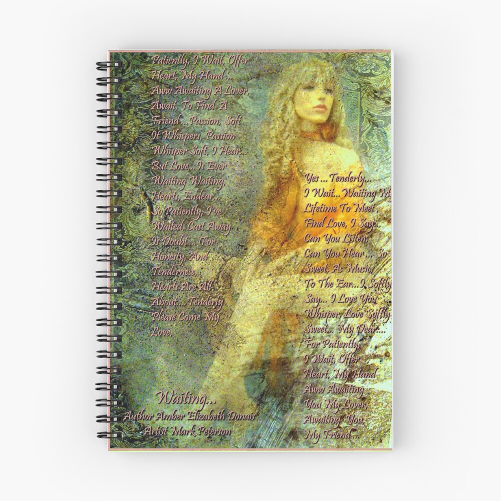 Item preview, Spiral Notebook designed and sold by AMBERE.