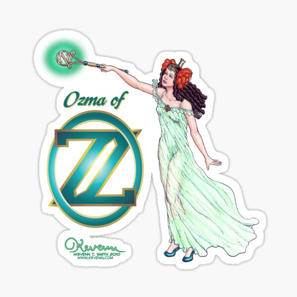 Ozma of Oz by Kevenn T. Smith Sticker