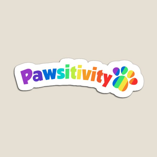 Artikel-Vorschau von Pawsitivity, designt und verkauft von PogoAGogo.