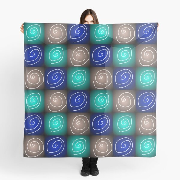 Three-up spirals by Hypersphere Scarf