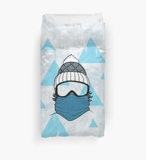 Snow homme Duvet Cover