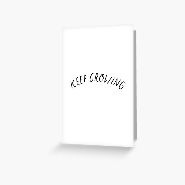 Item preview, Keep Growing - designed and sold by ivyklomp.