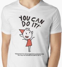 Alfur - For Encouragement Purposes Only Men's V-Neck T-Shirt