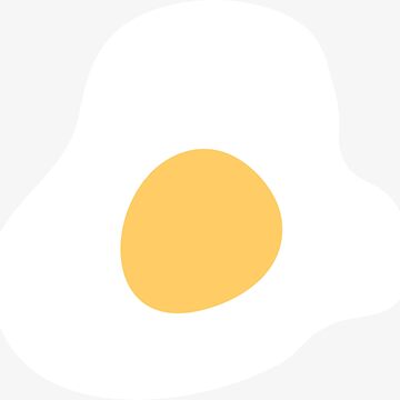 Artwork thumbnail, Sunny side up egg illustration by Sadaf F K.