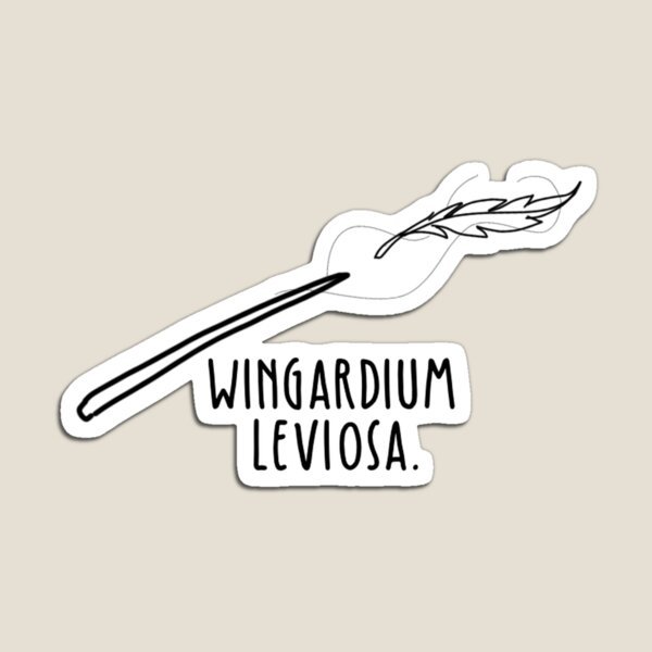 Wingardium Leviosa Magnet