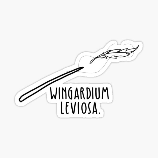 Wingardium Leviosa Sticker