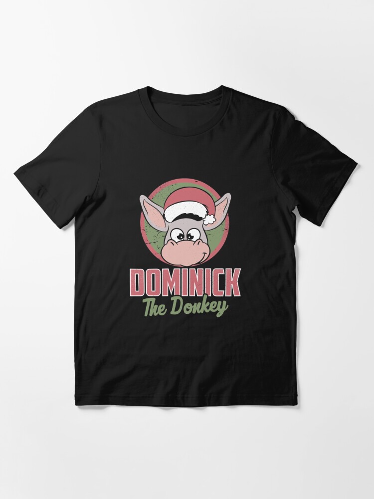 dominick the christmas donkey t shirt