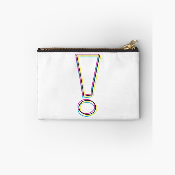 Item preview, CMYK Graphic Exclamation Point Outlines designed and sold by wheedesign.