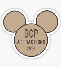 DCP Attractions 2019 Sticker