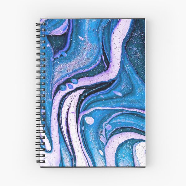 Item preview, PurpleBlue -  Acrylic Pouring designed and sold by fabenfro.