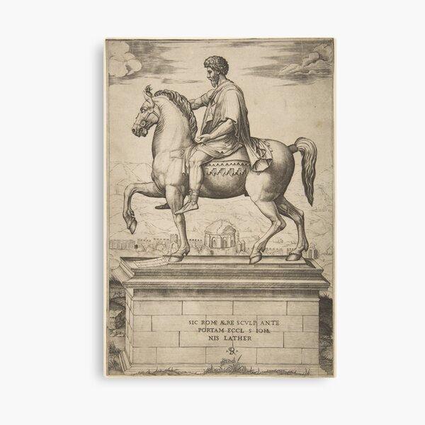 Item preview, Vintage Emperor Marcus Aurelius Illustration (1527) designed and sold by BravuraMedia.